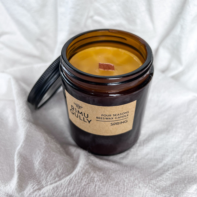 Four Seasons Beeswax Candle - Spring